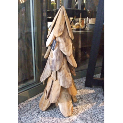 Choinka z drewna tekowego 80cm